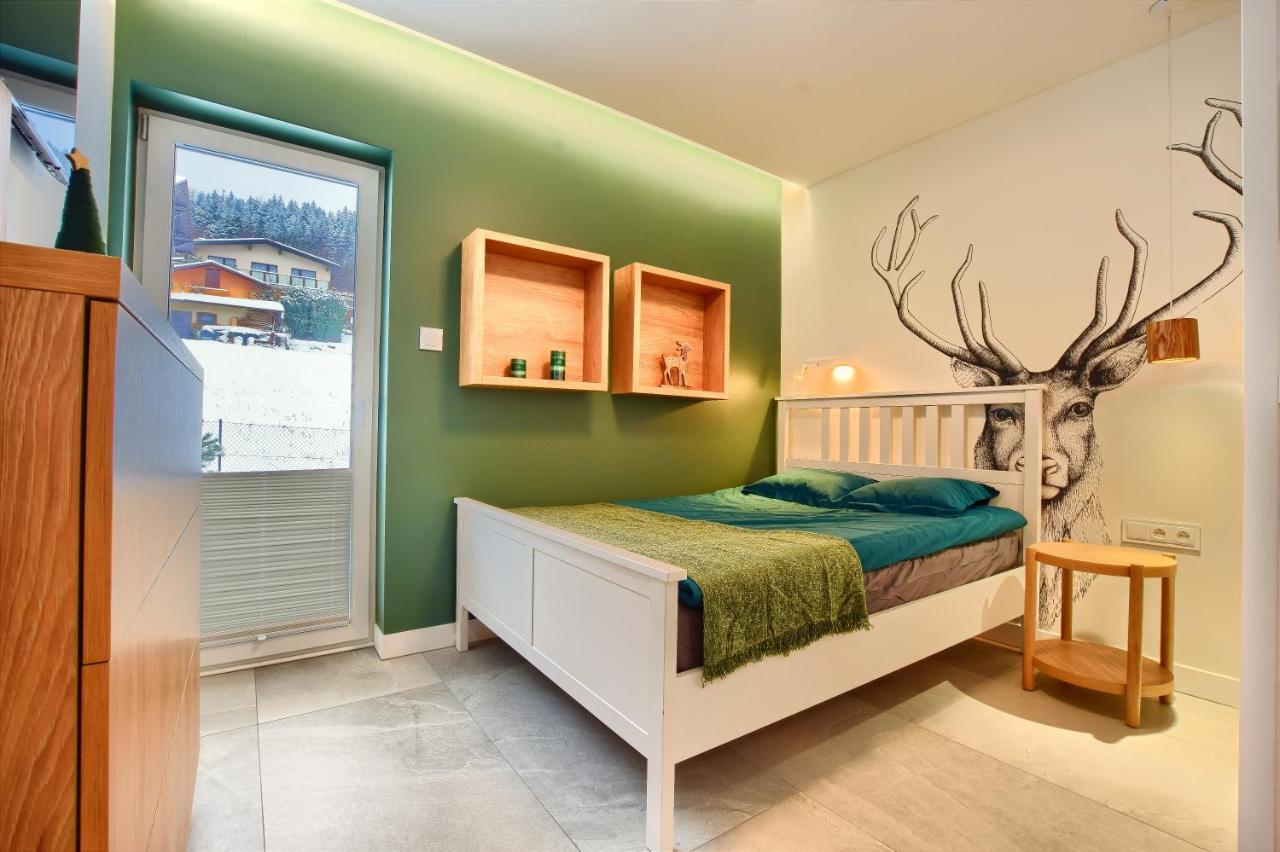 Sun&Sport Apartament Forest Prywatna Sauna W Cenie ชเจอร์ค ภายนอก รูปภาพ